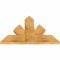 Ekena Millwork Saratoga Rough Sawn Timber Gable Bracket, Western Red Cedar, 36"W x 24"H x 2"D x 6"F, 16/12 Pitch GBW036X24X0206SAR00RWR - alternate 3